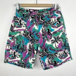Vintage 80's The Beach Boys Sherry Holt Mens Size 30 Allover Print Island Man